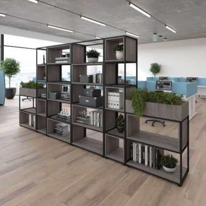 2026 D P145 - PRIVATE WORKING FLUX MODULAR SHELVING