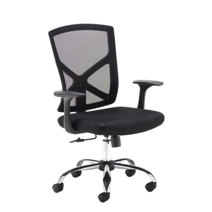2026 D P346 - HALE MESH BACK OPERATOR SEATING - FIXED ARMS - BLACK