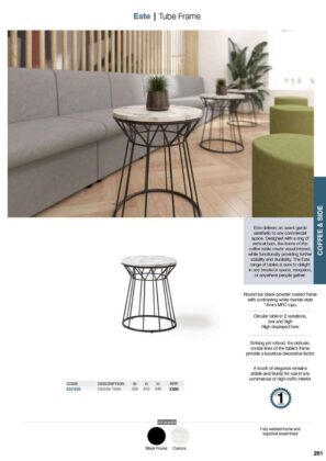 z2021 D P257 - PISA COFFEE TABLES