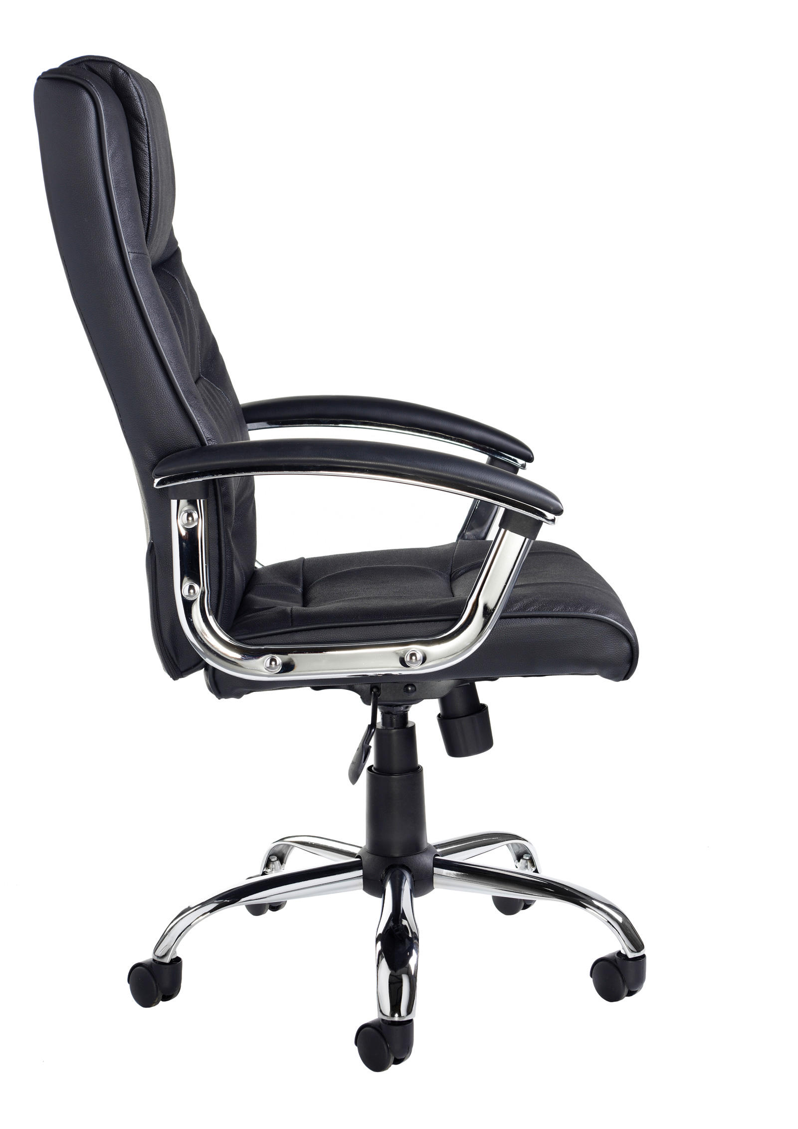 2026 D P368 - SOMERSET LEATHER FACED MANAGERS CHAIR - Image 3