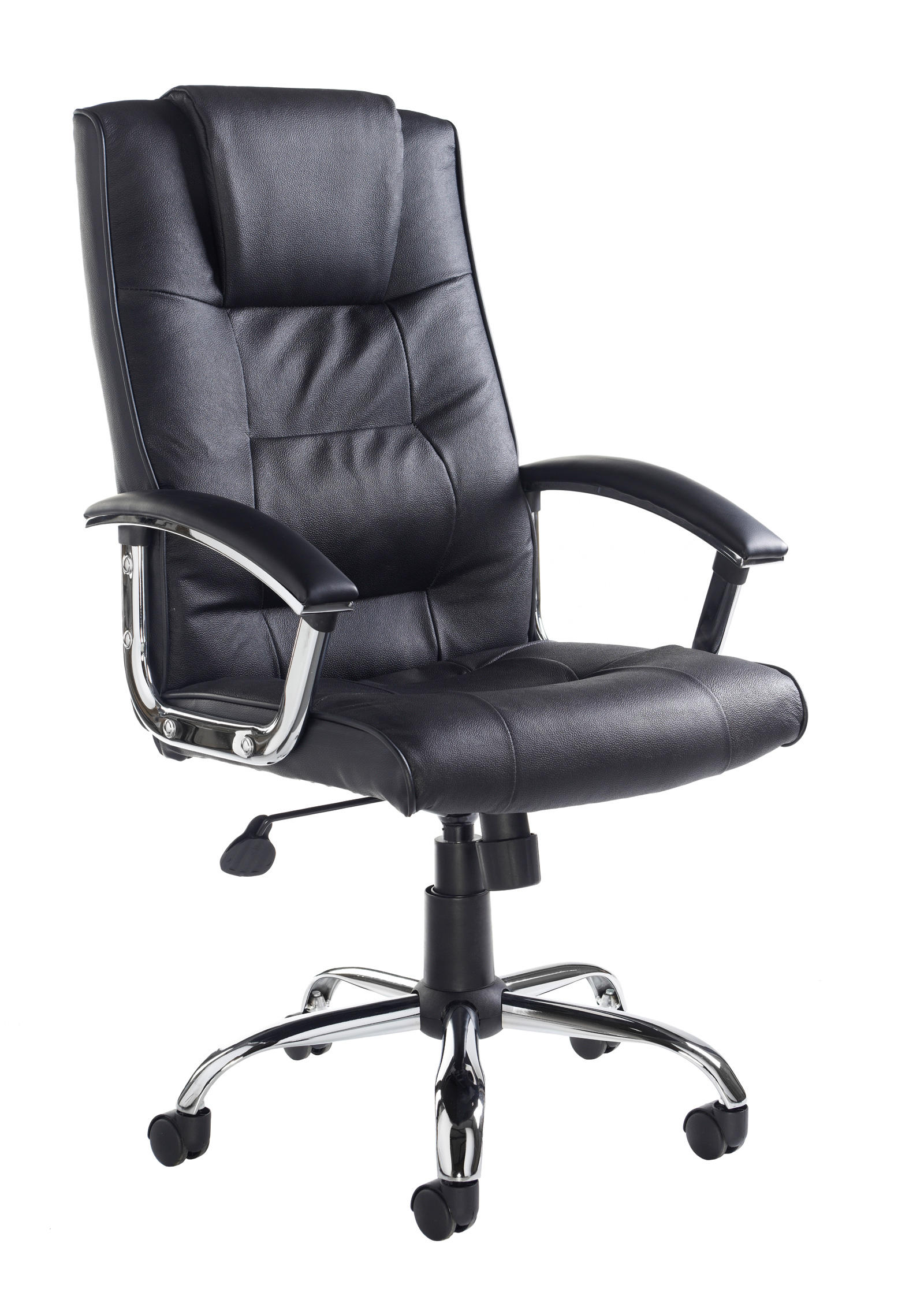 2026 D P368 - SOMERSET LEATHER FACED MANAGERS CHAIR